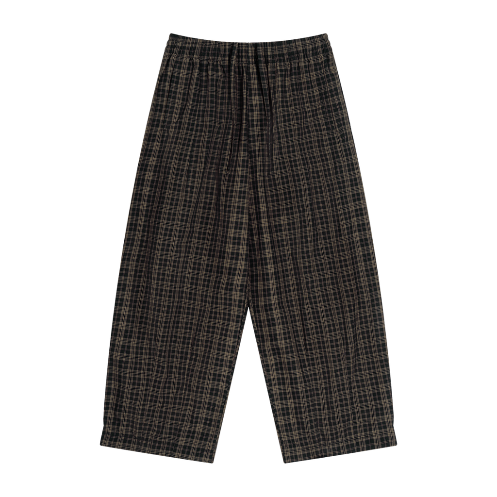 Plaid,Pants,Tracksuit