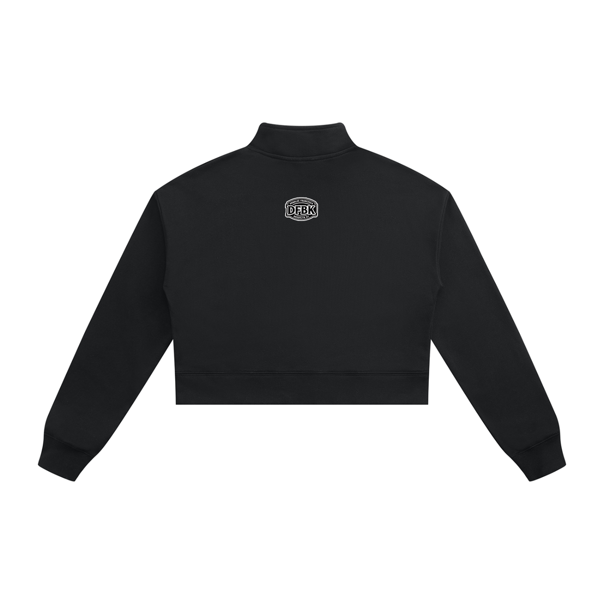 QuarterZip,Sweatshirt,Crop