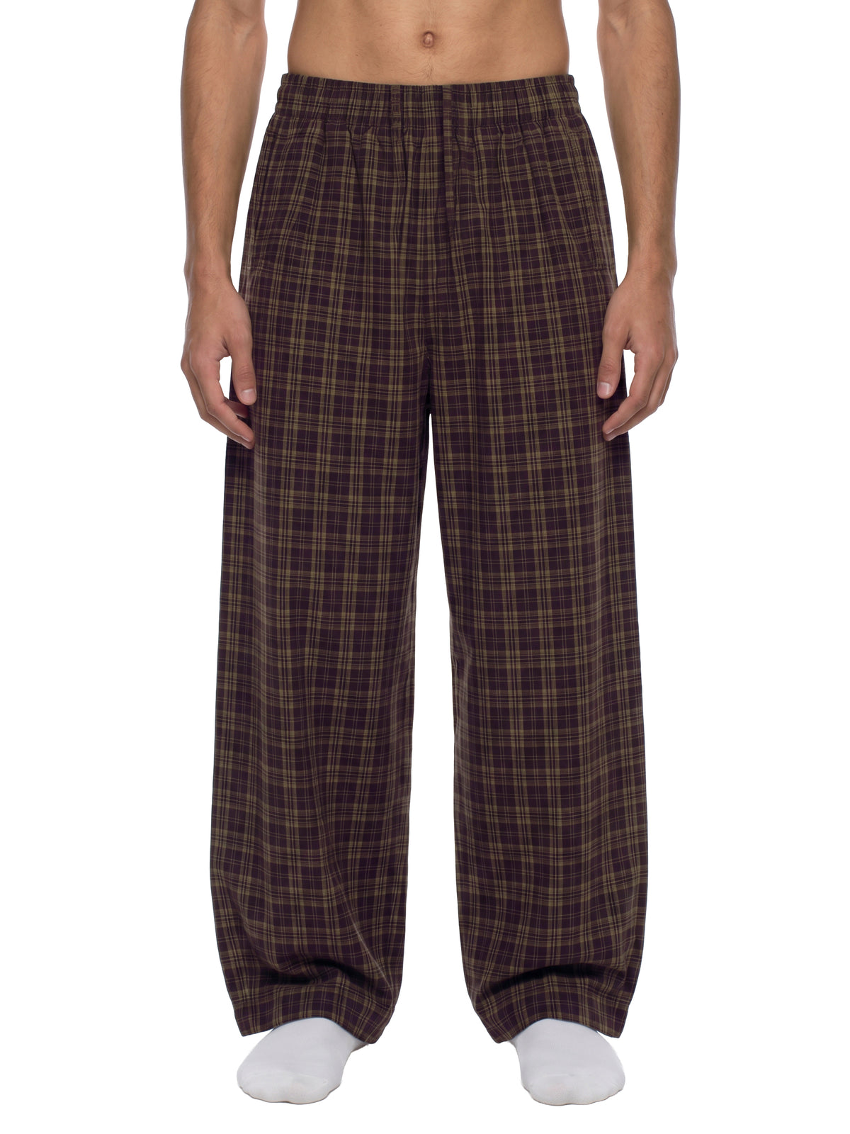 Plaid,Pants,Tracksuit
