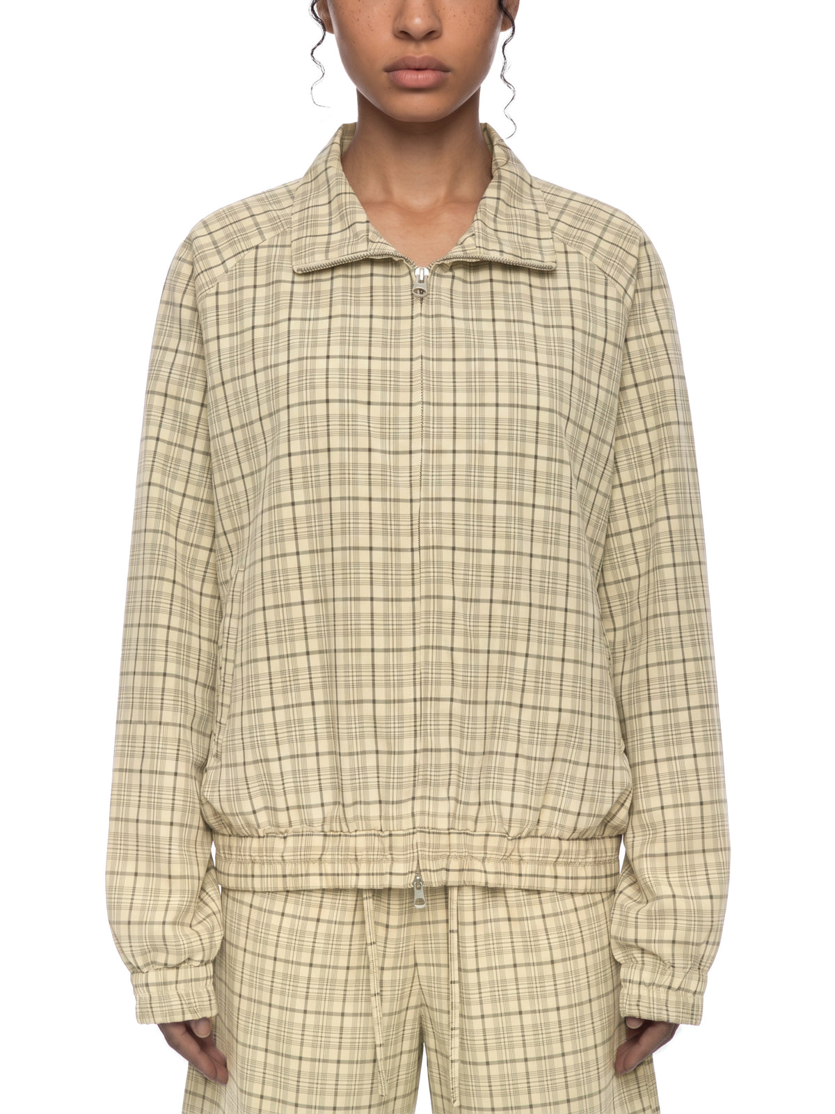 Plaid,Tracksuit,Jacket