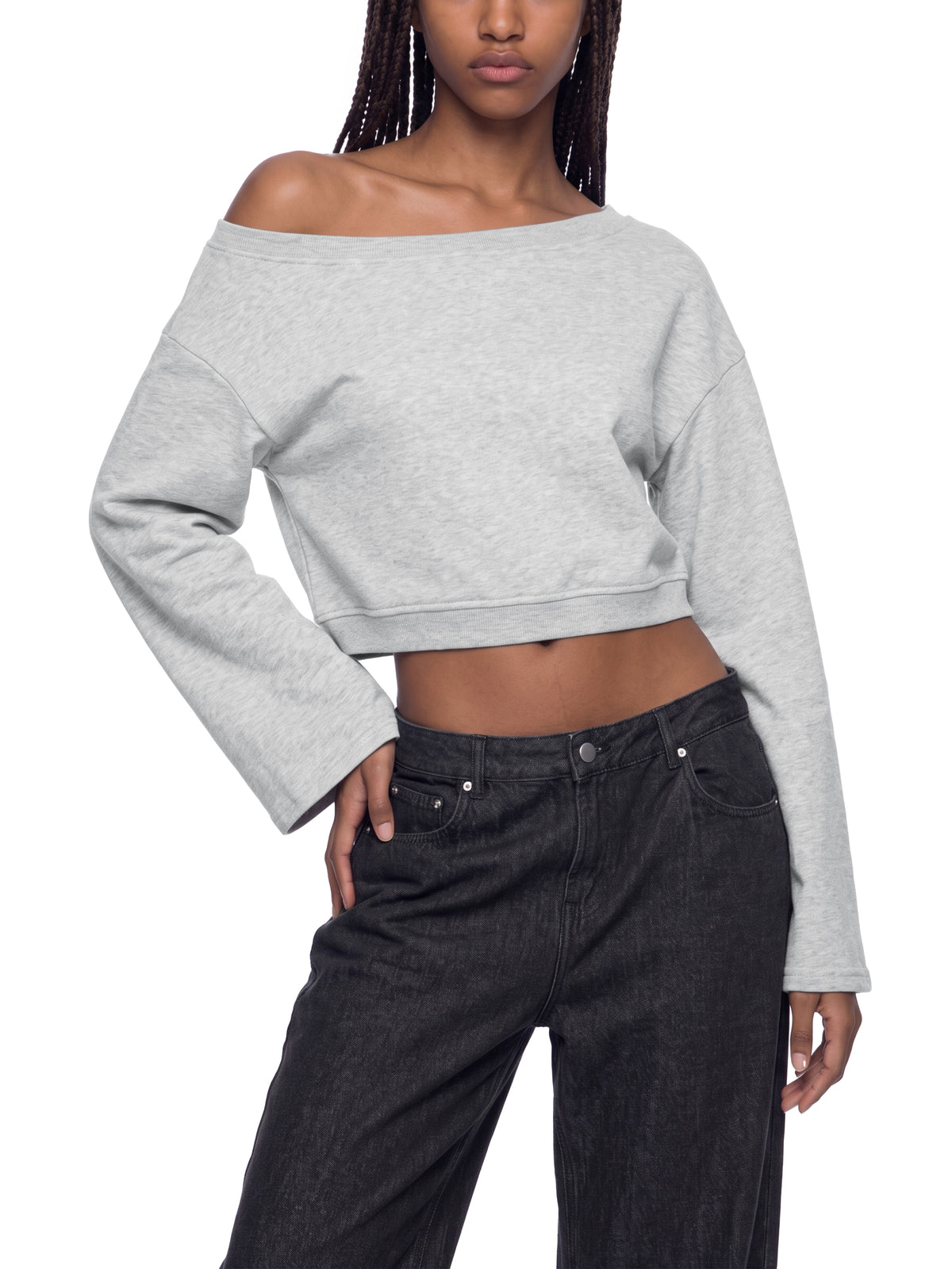 Sweatshirt,OffShoulder