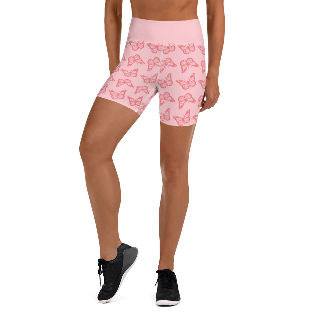 BYBB Butterfly Yoga Shorts