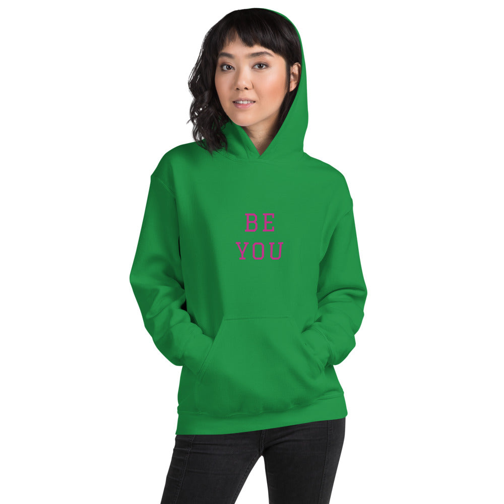 BE YOU BE BEAUTIFUL UNIVERSITY Hooded Sweatshirt